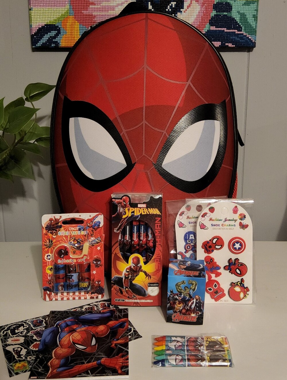 Spider-Man Backpack Bundle - Picture 1 of 7